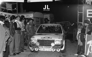 Jordi Ballesteros – Màrius Llongueras (Talbot Horizon) Rallye d’Hivern 1982 (Foto: José Luis Cortijos)